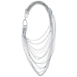 Chloe + Isabel Multi-Strand Chain Bib Necklace